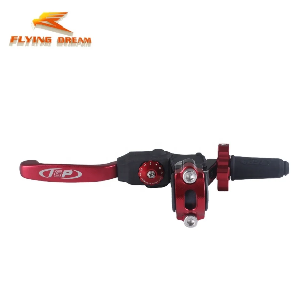 Universal Handle Bar CNC  IGP alloy folding brake Lever Set For CRF KLX Xmotos BSE M4 M5 J3D M6 J11 M9 KAYO Mojoracing Dirt Bike