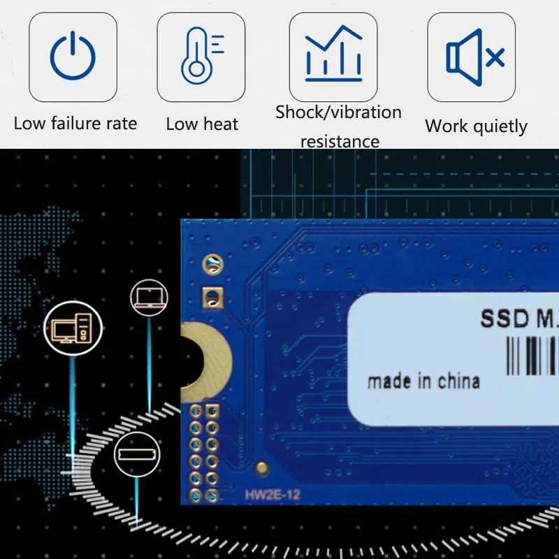 Nvme m2 ssd 1テラバイト512ギガバイトm.2 ssd nmve m 2 pcie 3.0ハードドライブディスク内部ソリッド状態ラップトップ錠デスクトップps5