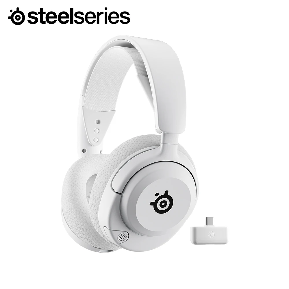 Steel Series Arctis Nova 5P Wireless White Wireless Gaming Headset