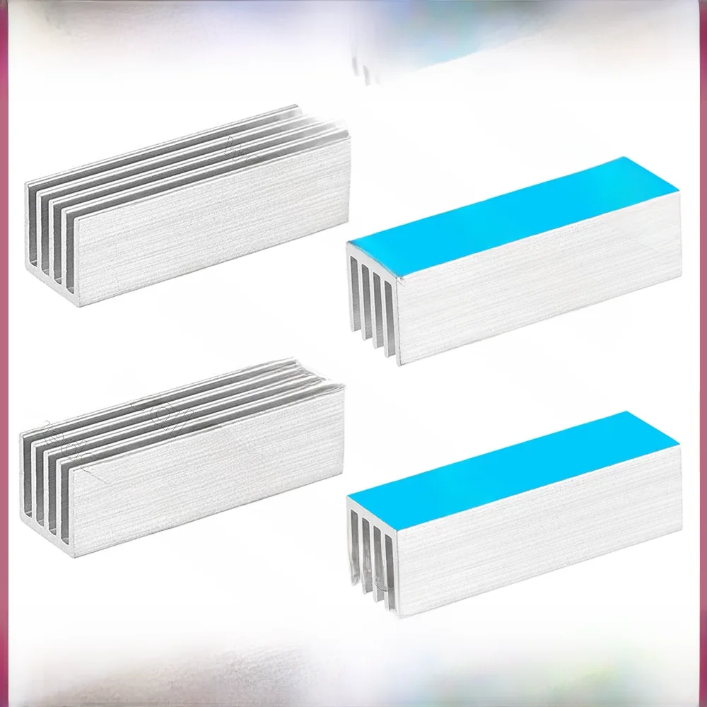 ROBIEMY RADIATOR 50x15x15mm bez lub z podkładką termiczną Radiatory elektroniczne Radiator do chłodzenia układu LED GPU IC — zdjęcie produktu 7