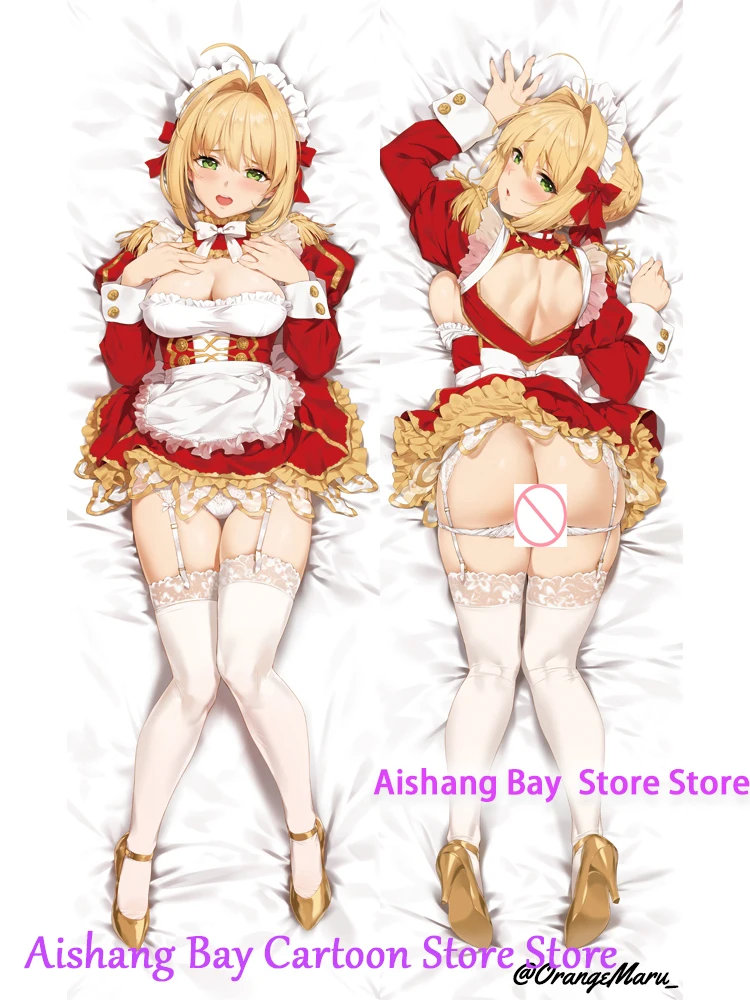 

Dakimakura Anime Pillow Cover GrandOrder Double Sided Print Life-size Body Decoration