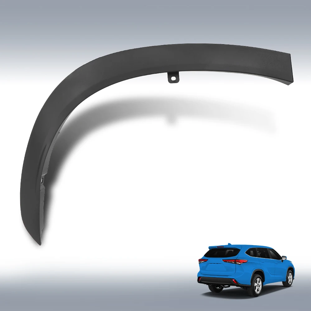 

Rear Wheel Molding Passenger Right Fit for 20-21 Toyota Highlander 750870E030