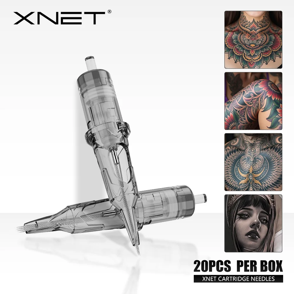 

XNET X-RAY Картриджные иглы для татуировки 0,25/0,3/0,35 Одноразовые стерилизованные безопасные иглы для татуировок для картриджей, ручки, 20 шт.