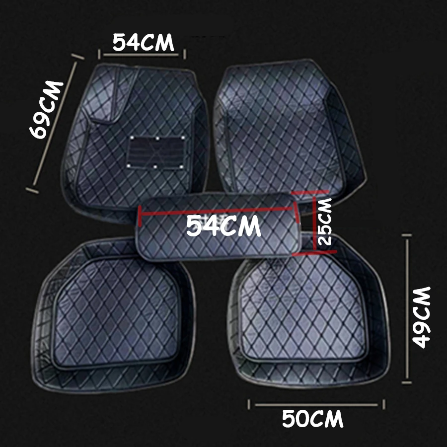 YJ 5X XPE Leather Universal Car floor mats Liner High Side Fit For Suzuki Swift Ignis Alto Vitara S-Cross 2025 2024 Waterproof