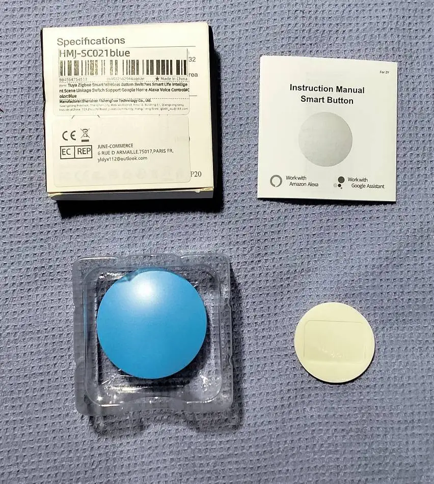 Tuya Zigbee Smart Wireless Button Switches Smart Life Intelligent Scene Linkage Switch Support Google Home Alexa Voice Control photo review