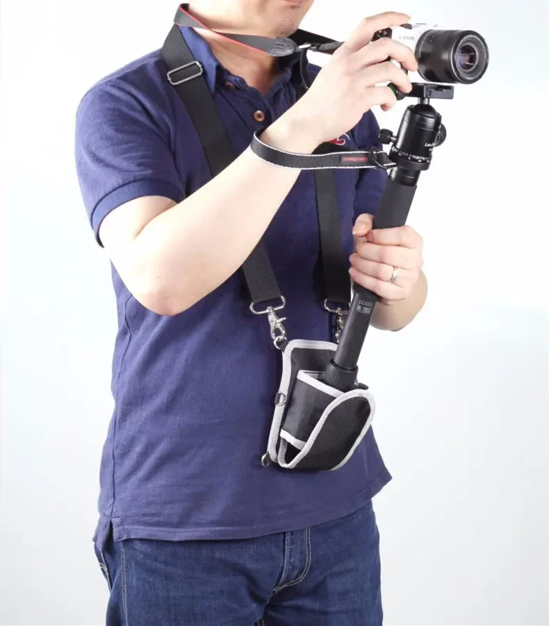 Nicama MTB1 Uchwyt na kamerę, monopod, pasek na ramię/szyję, uniopod, statyw, pas biodrowy, torba, podpórka obciążeniowa do stabilizatora gimbalowego DJI Ronin — zdjęcie produktu 7