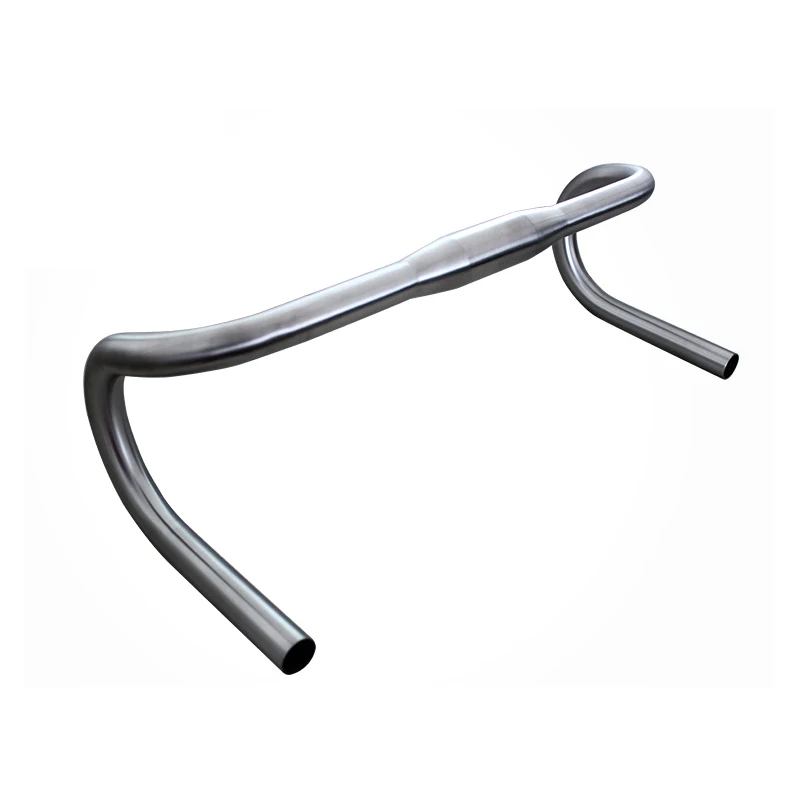 Titanium Bicycle Handlebar, Road Riding Drop Bar, Curved Handlebar, Cycling Parts, 31.8mm, Sports Accessories