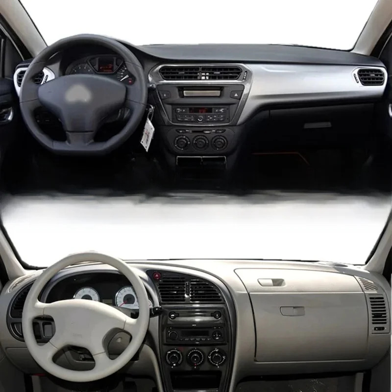 For Citroen C Elysee Vti Dashmat Dashboard Cover Instrument Panel Protective Pad Dash Mat Anti-Dirt Proof Ornaments