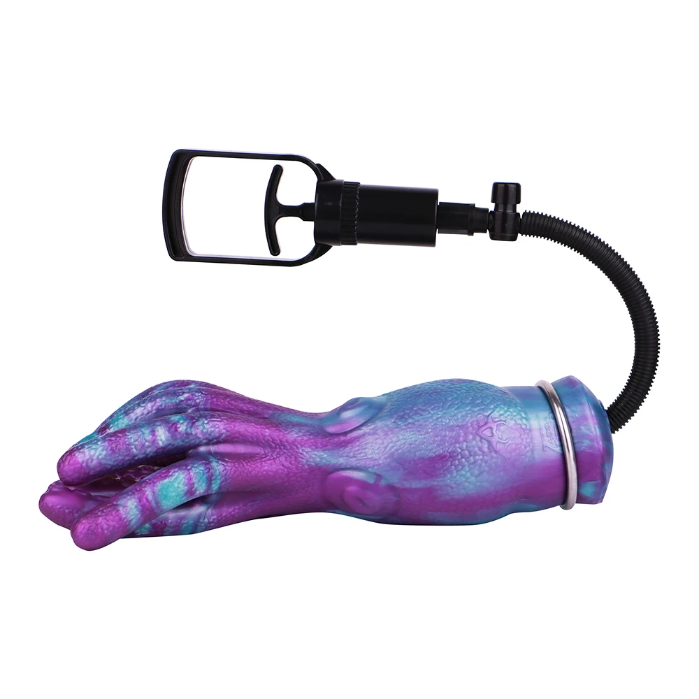 Tentacle Shaped Silicone Toy with Manual Air Pump Cthulhu Realistic Male Masturbation Cup Vacuum Squeeze Stroker Adult Sex Toy 3
