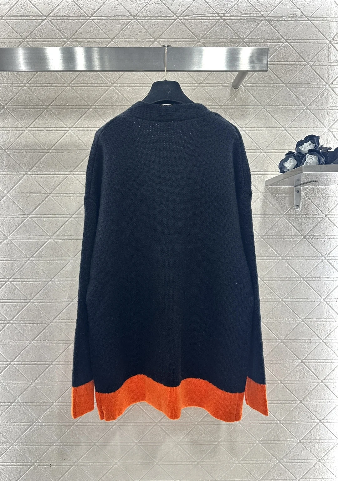 

25 new autumn and winter wool knitted cardigan women's trendy casual long sweater jacket fashionable womens plus size clothing