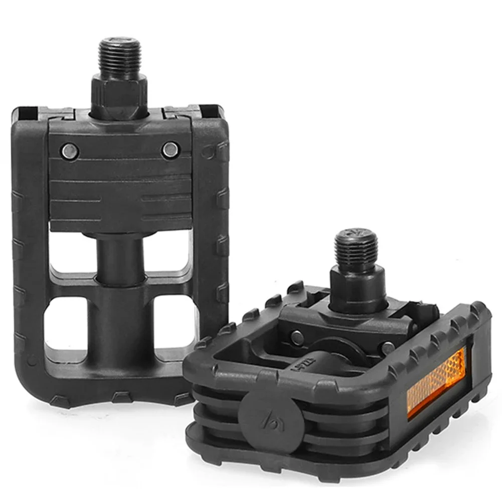 AliExpress Bicycle Folding Pedal Universal Bicycle Platform Pedals with Reflector Riding Accessories for Folding Bike Electric Vehicle