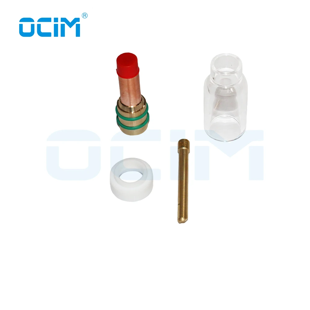 TIG Gas Lens  Glass Cup  Nozzle fit for WP26 17 18 Torch