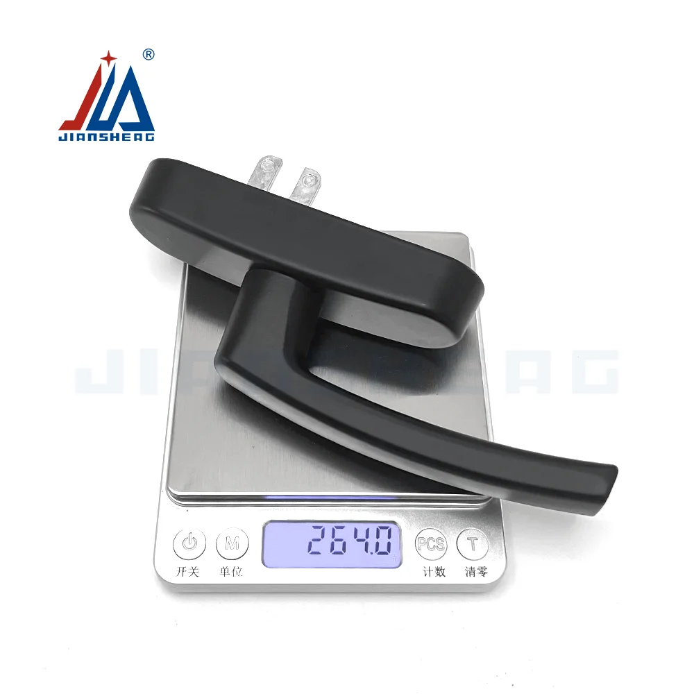 Arched Window Handle for Thermal Break Windows - 2-Point Locking & Single-Direction Operation