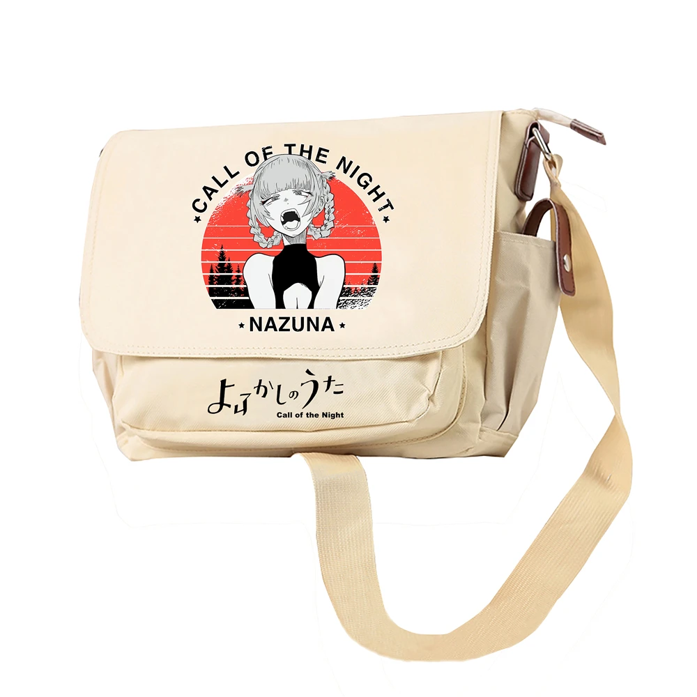 

Легкие школьные сумки в стиле аниме «Зов ночи», кавайная сумка для книг, оксфордская сумка-мессенджер, женские маленькие милые сумки через плечо, рюкзак с героями мультфильмов