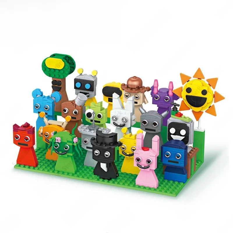 Gra Sprunki figurki Model klocki Horror Anime muzyka rytm Box Sprunki role cegły zabawki urodziny prezenty dla dzieci — 2