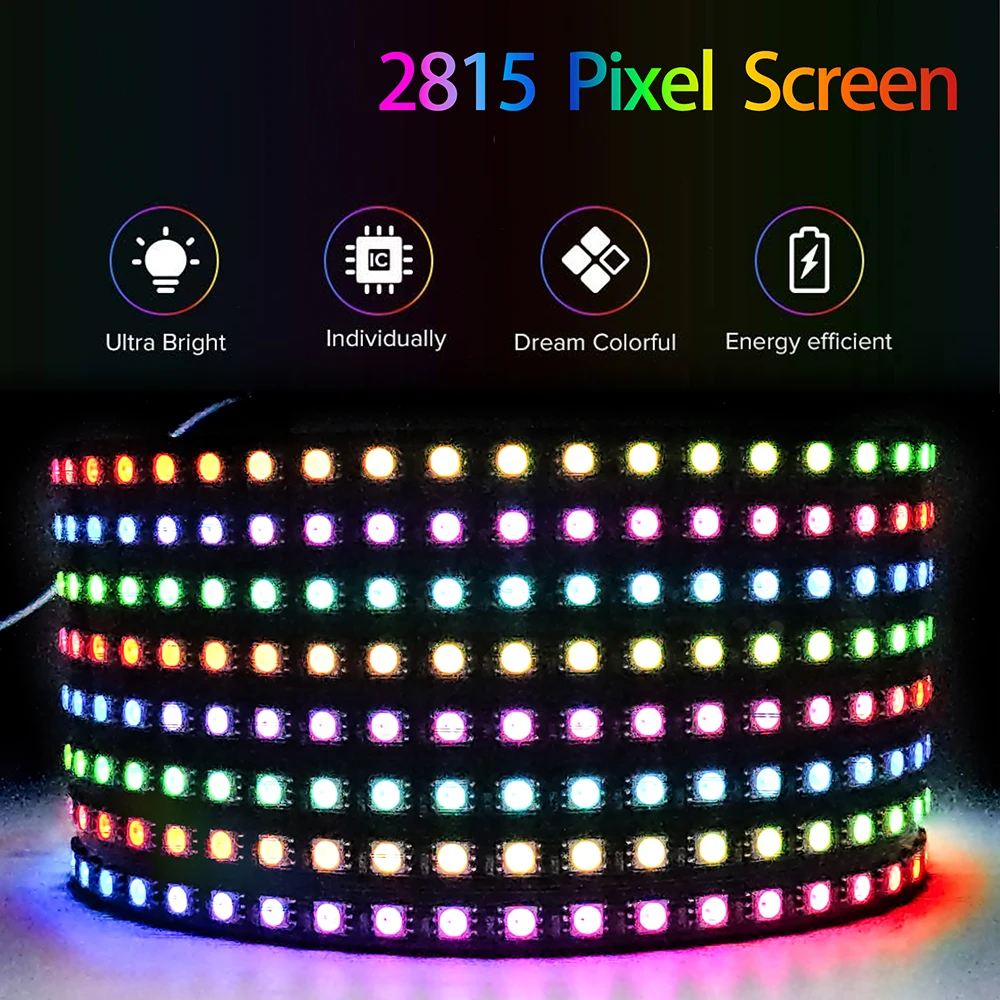 panel-de-pixeles-led-ws2815-de-12v-direccionables-individualmente-16x16-8x32-pantalla-programable-a-todo-color-luz-led-flexible-ws2815-de-4-pines-12