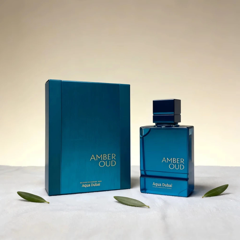 

Amber Oud Aqua Dubai Men's Eau De Parfum - Fresh Aquatic & Amber Scent, Ideal Gift for Him