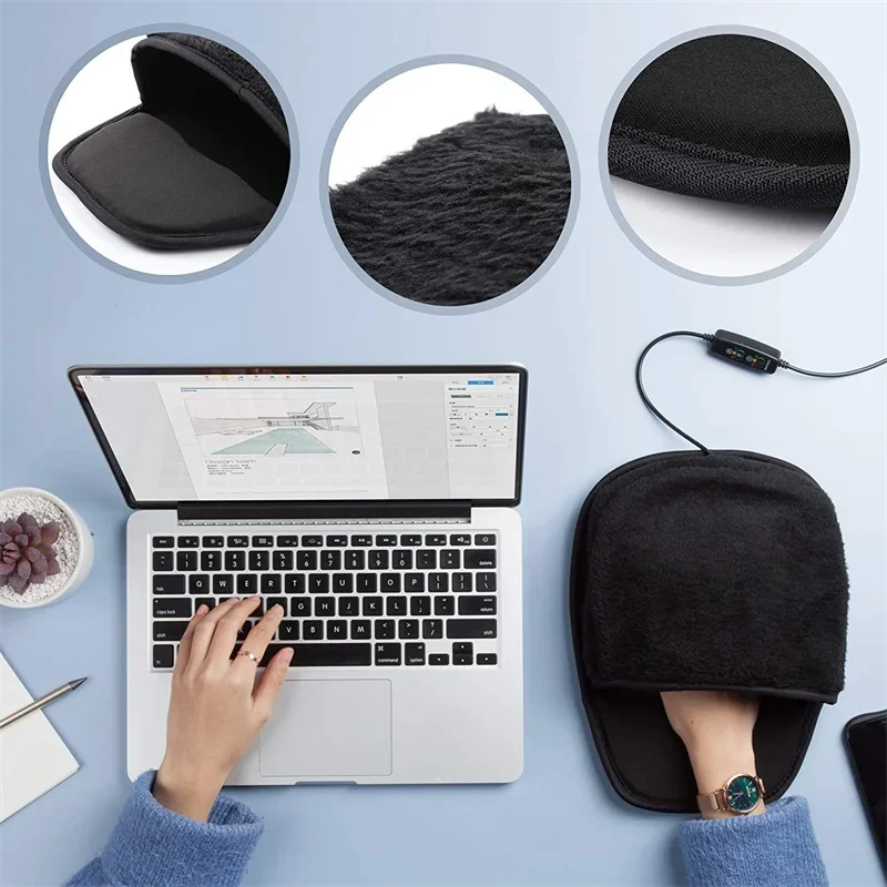 Heat Mouse Pad 5V USB-heated With Temperature Control Quick Heating Power By PC Charger Laptops Hand Warmer USB Heater Dropship