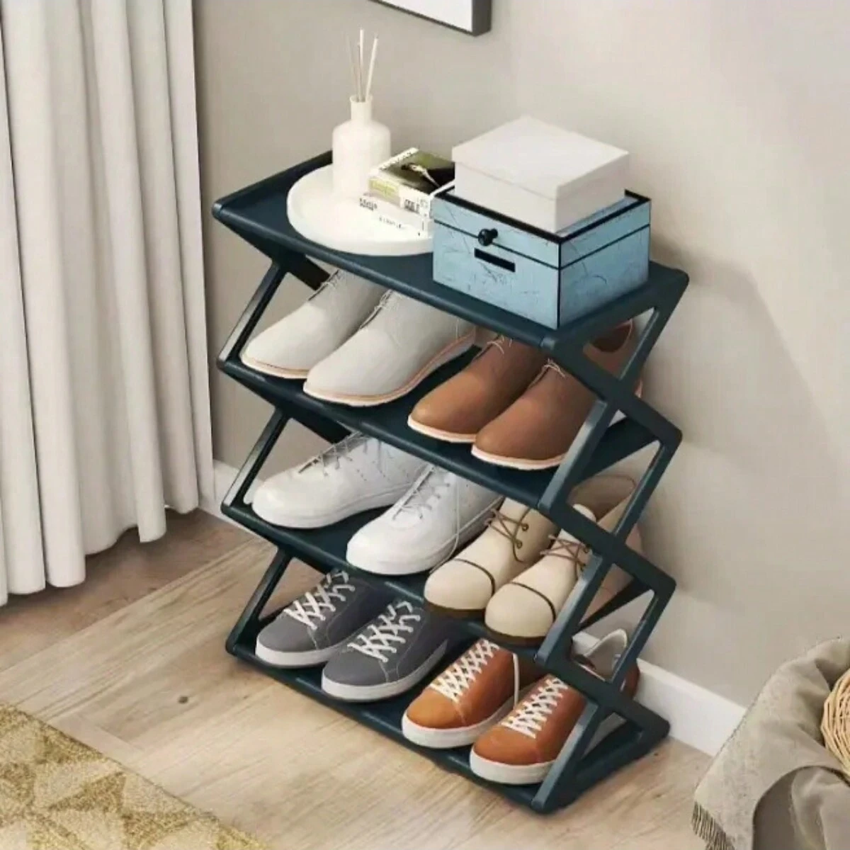 Estante De Zapatos 4 Niveles Zapatera     A010121