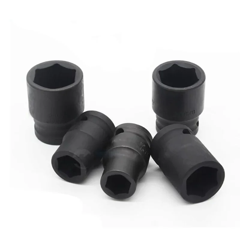 Prises d'air adoptrique à Impact court de 1/2 pouces, 6 points 8 9 10 12 13 14 16 17 18 19 21 22 24 27 30 32mm