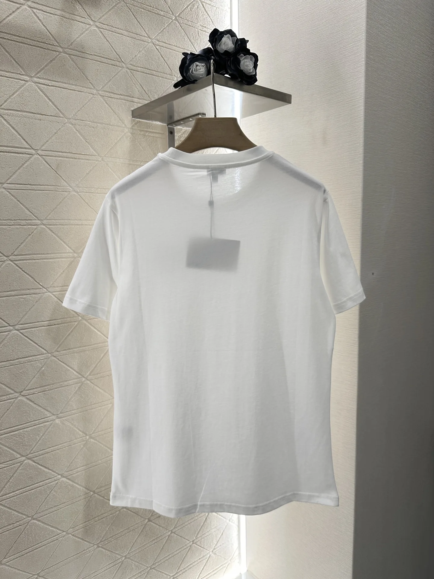 

2025 New Customized Bead Totem Mercerized Cotton T-shirt 149