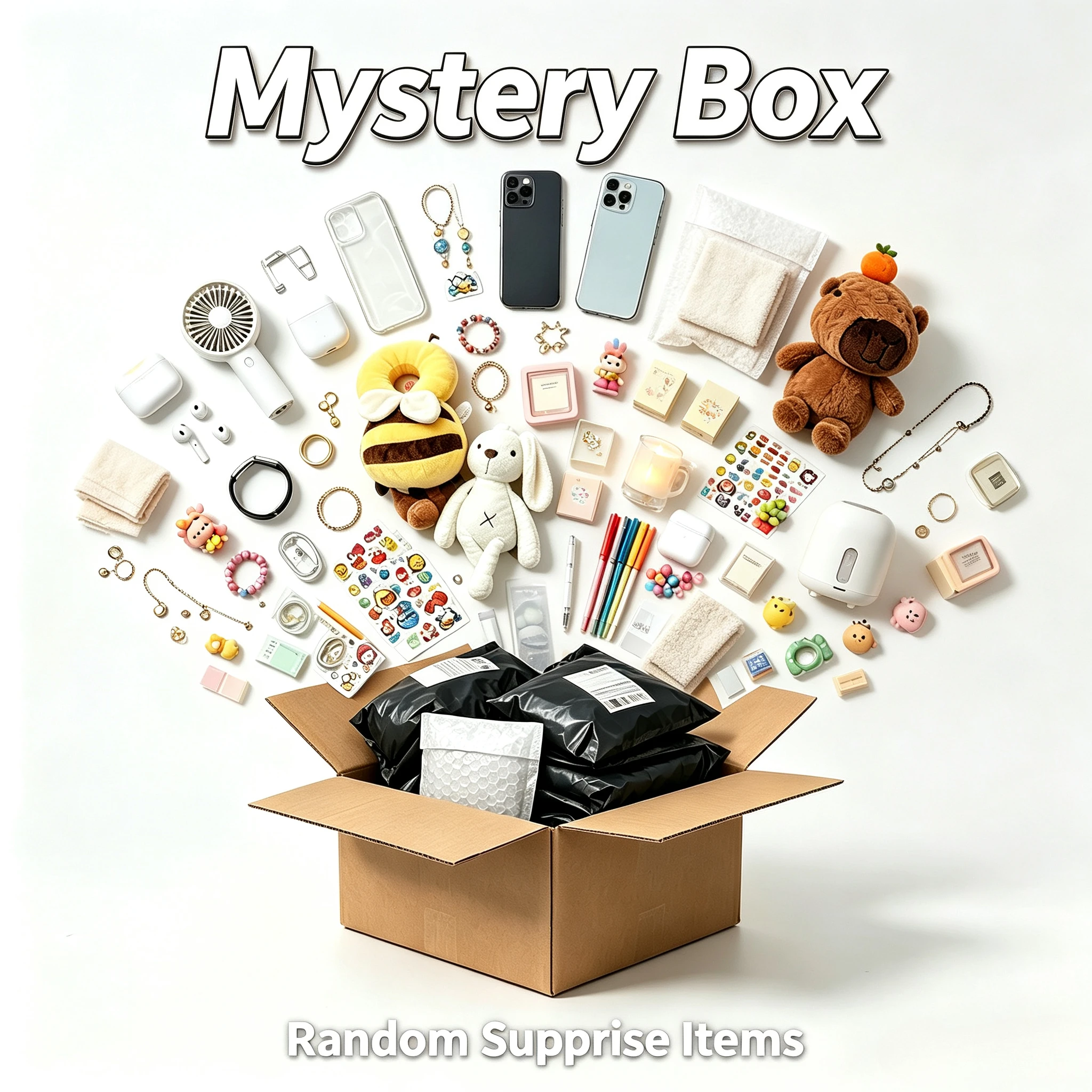 Random Mystery Box Assortment, - Electronics And Gadgets With Y 评论和价格