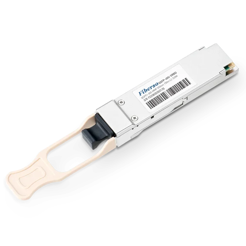 

Волоконно-оптический приемопередатчик Fiberso QSFP + 40G, модуль SR4 BIDI swdm4 150 м нм мм, совместимый с переключателями