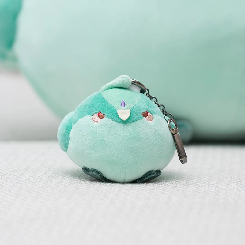 LLavero de peluche de pájaro gigante Xiao Teyvat, accesorios de mascota Kawaii de Anime, colección de regalos, Cosplay de impacto