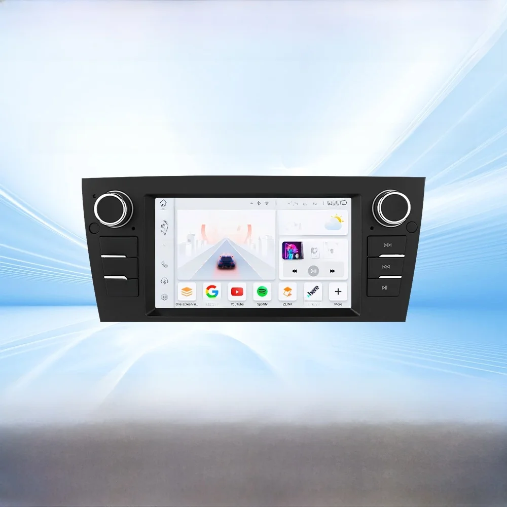 Android Auto Multimedia Speler Voor Bmw 3 Series E90 E91 E92 E93 2006-2012 Navigatie Gps Stereo 4G-Let Autoradio Carplay - afbeelding 2