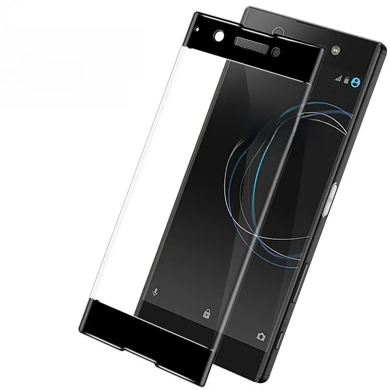 Dla Sony Xperia XA1 XA2 Plus 3D zakrzywione szkło hartowane dla Sony XA1 XA2 Ultra Screen Protector szkło ochronne — zdjęcie 2
