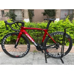 2024 New F14 Carbon Road Full Bike Carbon Bicycle Complete Bikes  Custom Logo DPD XDB Free Ship