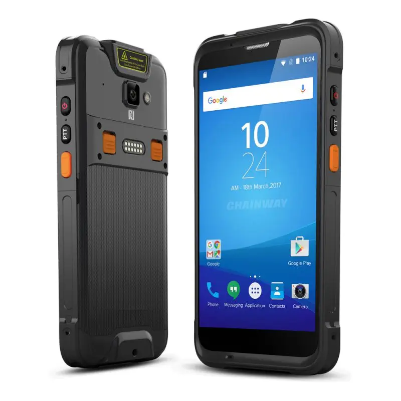 

5,5-дюймовый Android 13 6G RAM 128G 1D/2D сканер с пистолетной рукояткой (в комплект входит пистолетный аккумулятор) Ручной инвентарный сканер с терминалом КПК