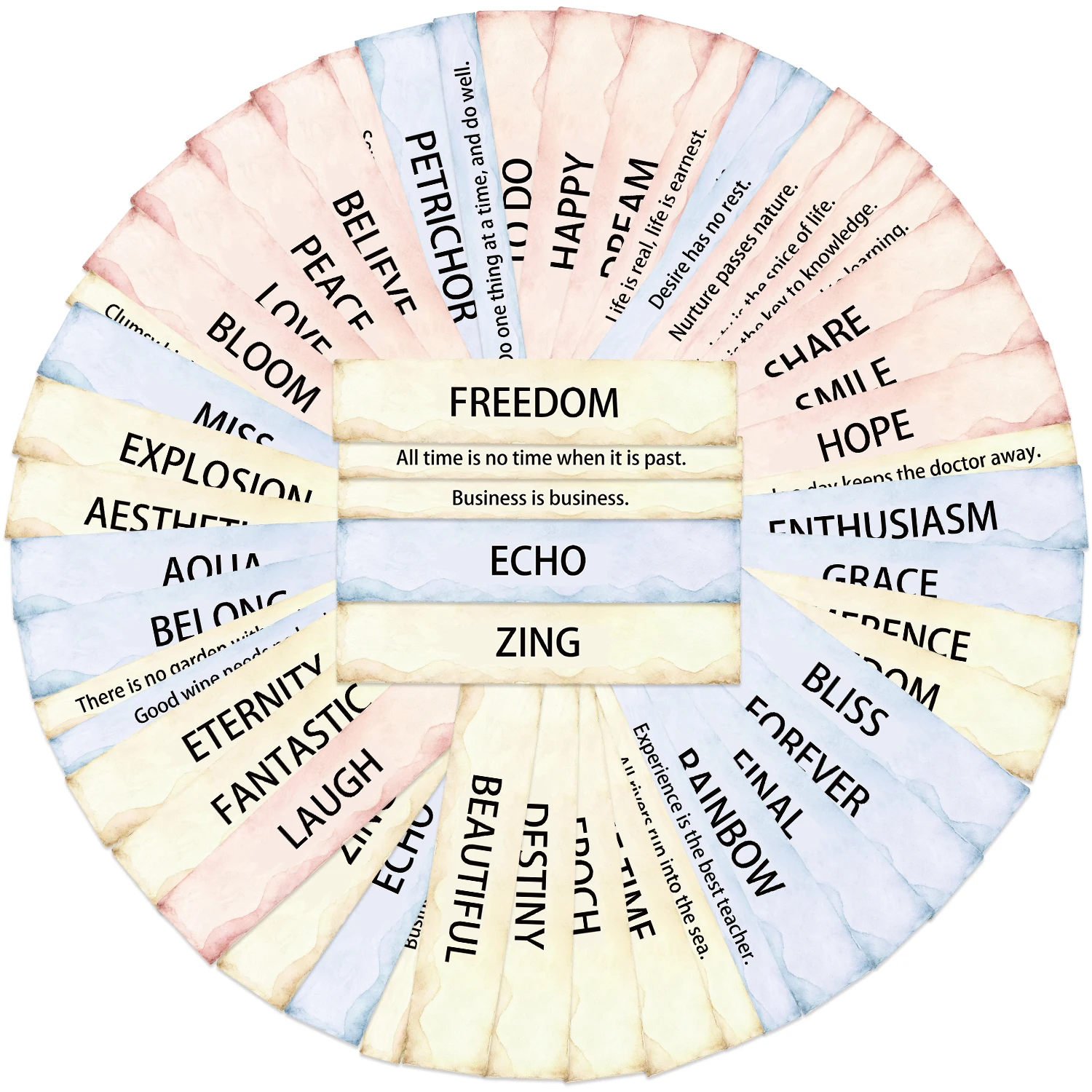 50pcs Retro Diary Word Stickers, Exquisite and Cool Graffiti Stickers, Laptop Cartoon Stickers, Fun and Classic Gift Decorations