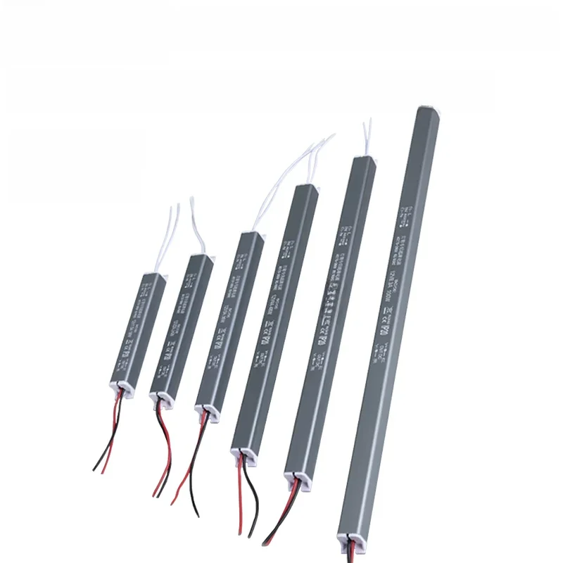 12V 24V LED Ultrathin Power Suppl 18W 24W 36W 48W 60W 72W 80W 100W AC 220V LED Driver LED Strip Adapter Light Box Transformer — zdjęcie 2