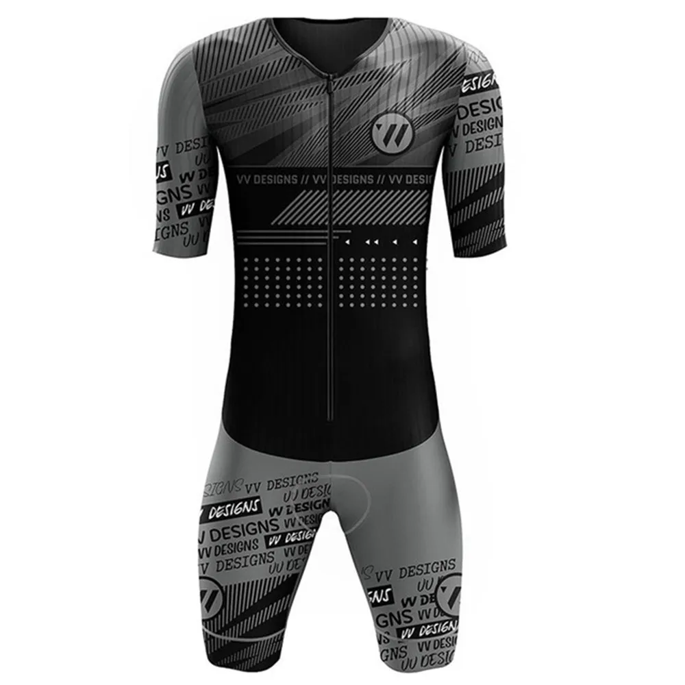 Men cycling jersey triathlon clothing tri suit skinsuit conjunto ropa ciclismo hombre bike body sport swim run jumpsuit