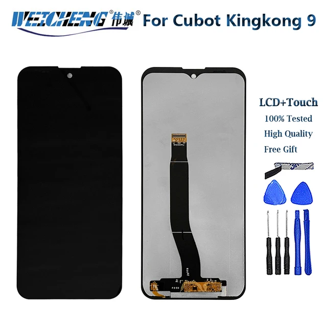 Oryginał dla Cubot KingKong 9 wyświetlacz LCD z ekranem dotykowym Digitizer zgromadzenie dla Cubot King Kong9 wyświetlacz LCD Kingkong9