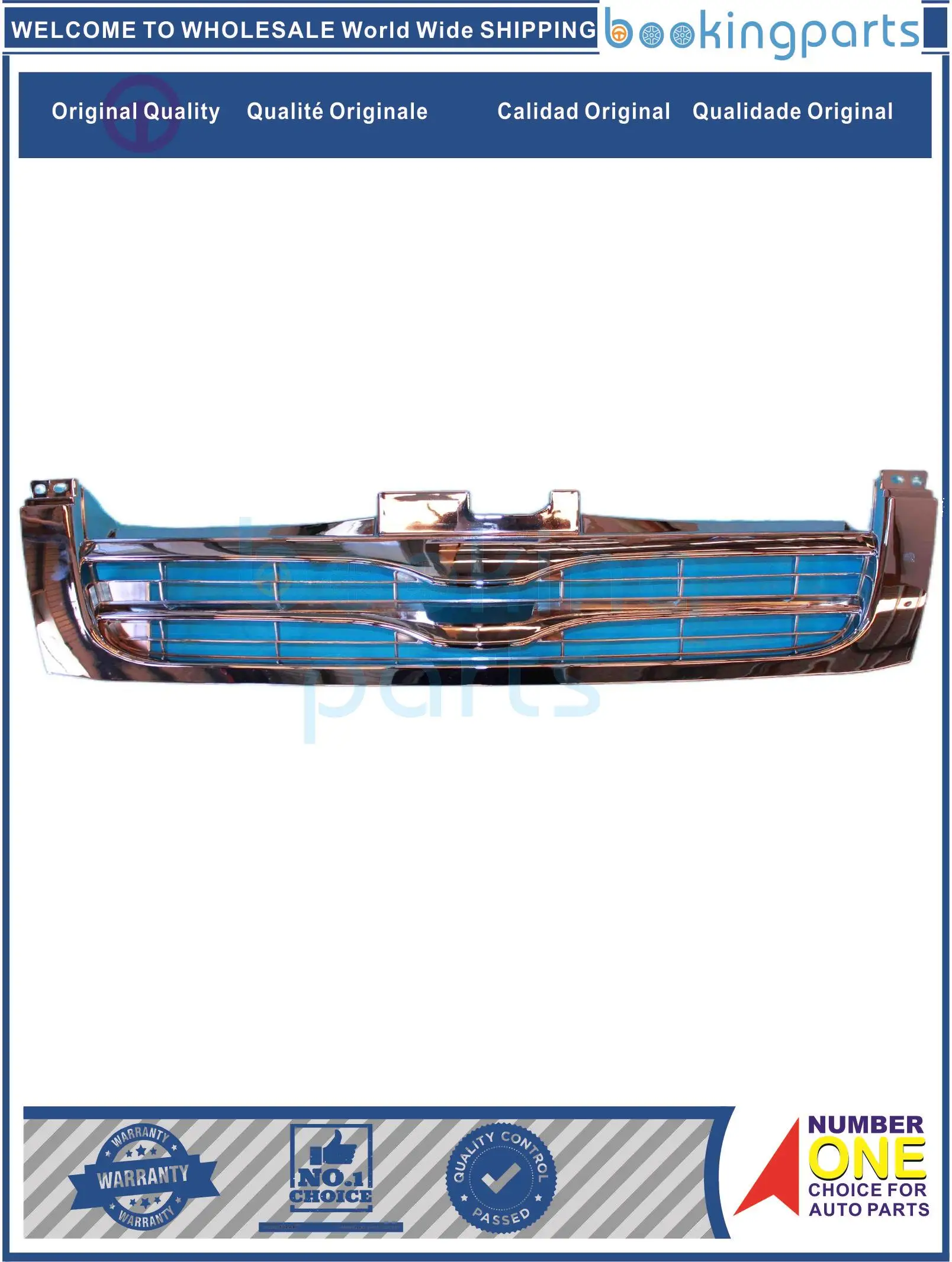 GRI30052,Hiace2005 Grille LUXRY,Hiace2005GrilleLUXRY Grille For TOYOTA HIACE 05 [LUXURY NARROW 1695MM]