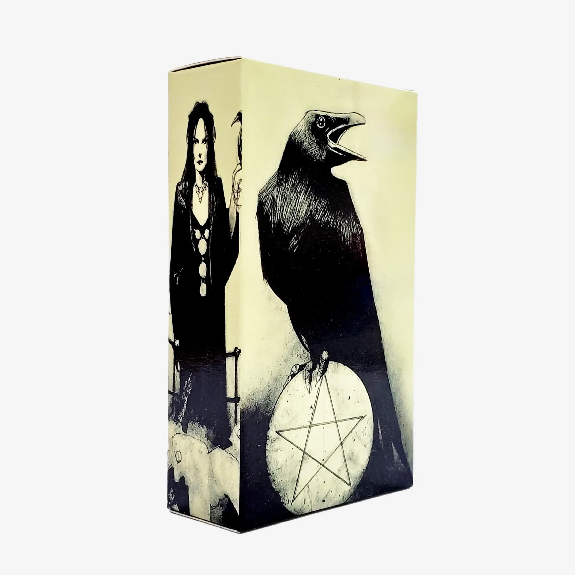 78 Stück Mord der Krähen Roi Tarotkarten Englische Version Brettspiele Wahrsagespiel Wahrsagerei Werkzeuge für alle Fähigkeiten