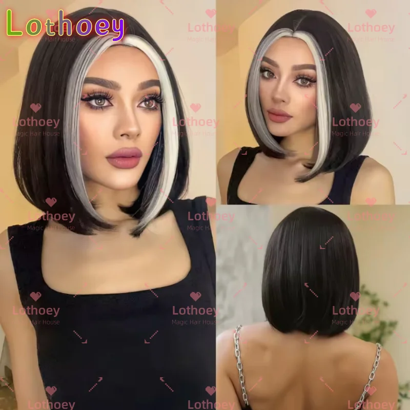 شعر مستعار مستقيم بوب 613 قطف الصباغة بين الألوان 2025 تصفيفة الشعر الشعبية لون شخصية يرتدي مريحة ومريحة