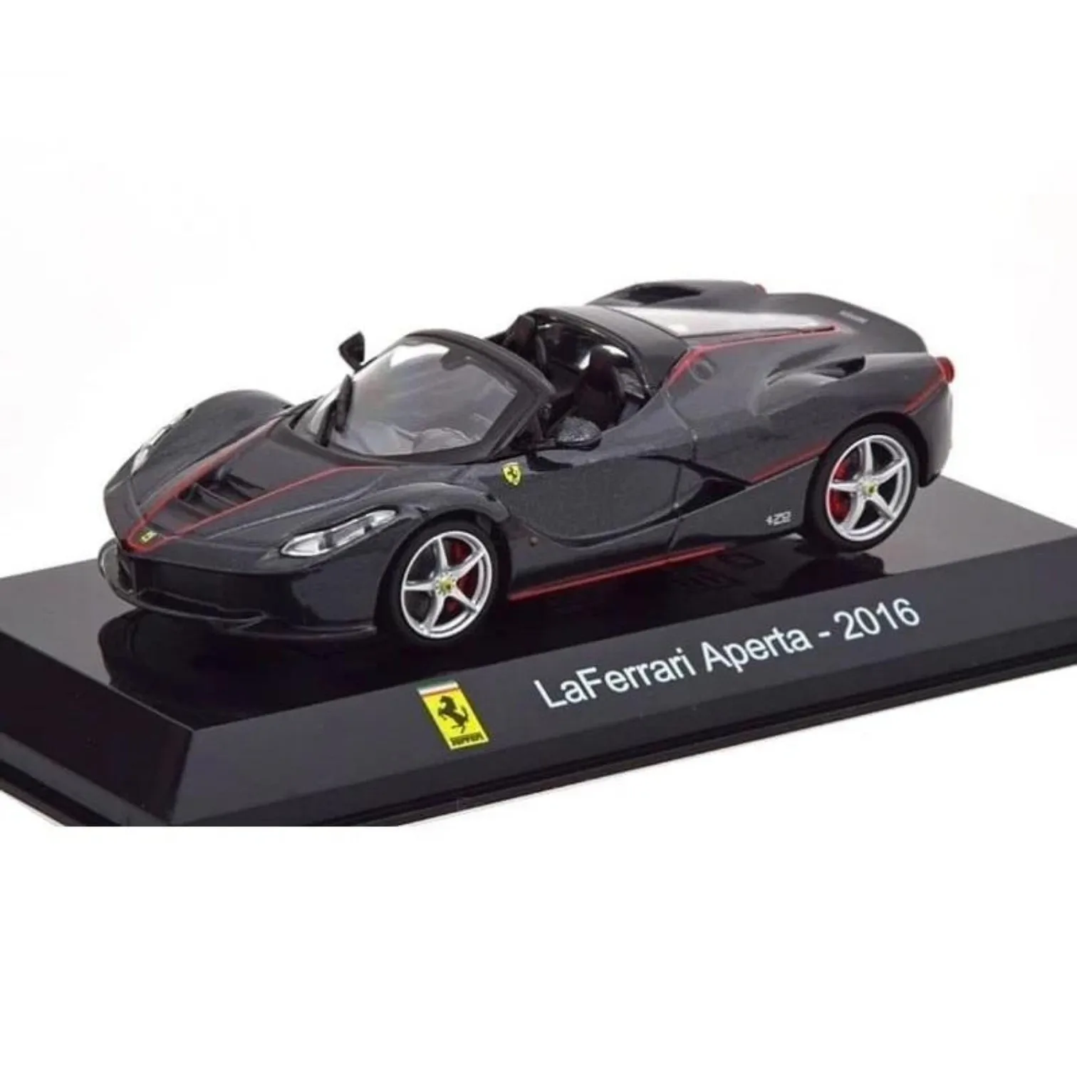 Salvat, Aperta 2016 Spider édition limitée exclusive, échelle 1:43, miniature moulé sous pression, collection de supercars, détails réalistes, emballage d'origine, vitrine, modèle de base sérigraphié et année