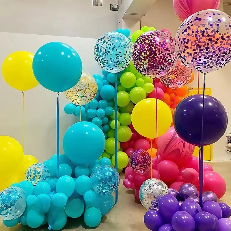Cukierkowy kolor gigantyczny matowy balon 5-36 cali lateksowe balony z helem Baby Shower Globos urodziny wesele świąteczne dekoracje — zdjęcie 2