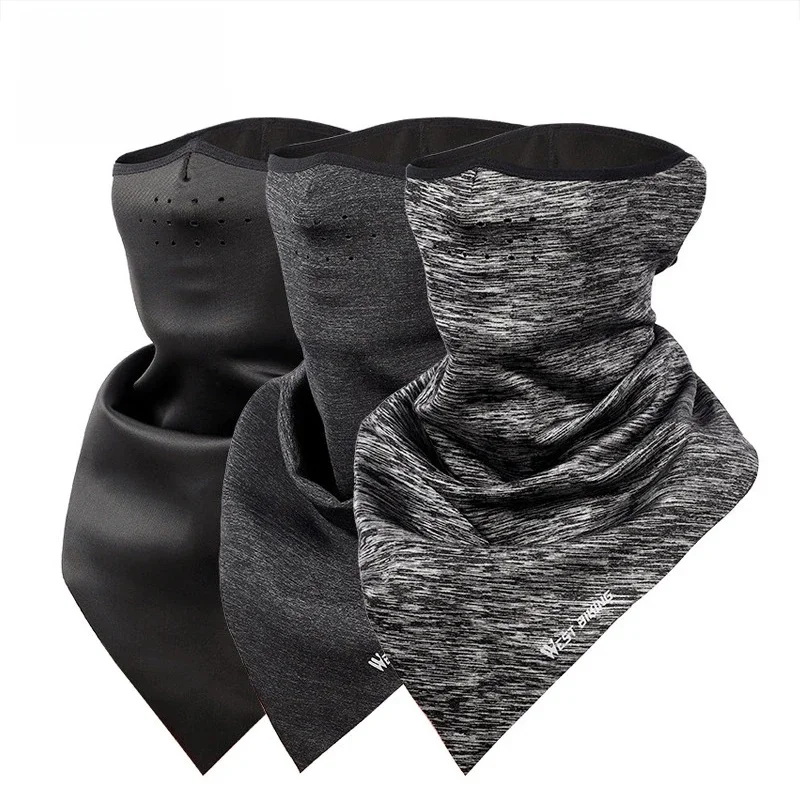 AliExpress West Biking WEST BIKING Bicycle Face Mask Hood Neck Winter Thermal Hiking Scarf Breathable Bike Mask Fleece Warm Windproof Ski Cycling Mask