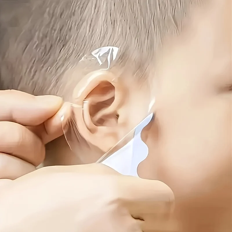 20 قطعة من رقع الأذن المقاومة للماء |   غطاء للأذنين لاستحمام الطفل للسباحة والاستحمام وغسل الشعر، يمنع العدوى المائي