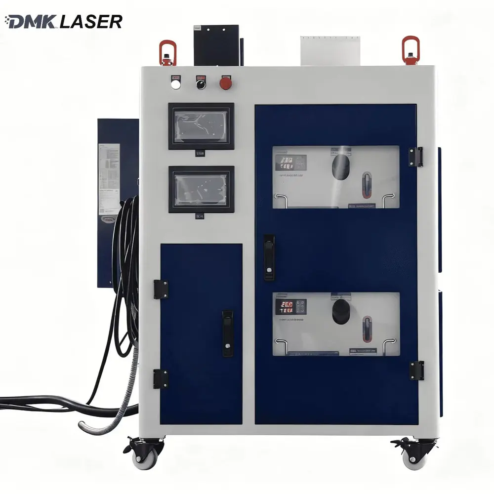 

DMK China Industrial Composite Fiber Laser Cleaning Machine SLCHY Series 2000W-3000W All-in-One Solution Stainless Steel Metal