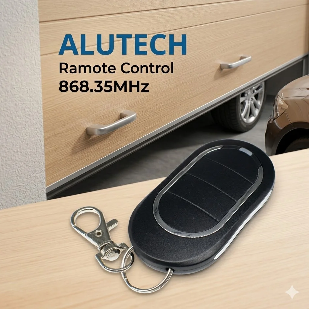 

1/2/3pcs ALUTECH Garage Door Remote Control 868.35MHz TRANSMITTER Transmitter