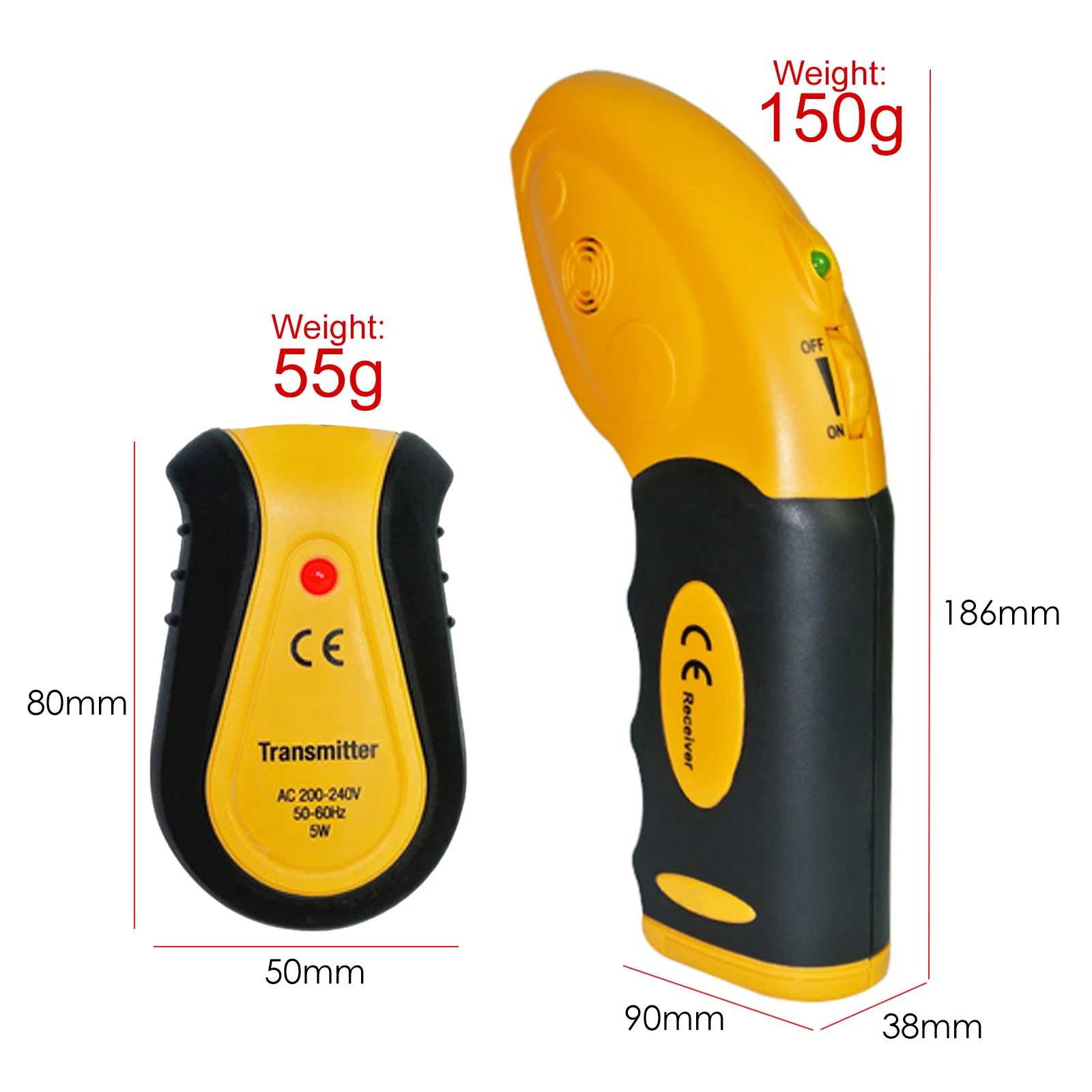 EM419A Circuit Breaker Finders 220V At 50~60Hz Socket Tester Electric Wire Detector Professional Electricity Tools