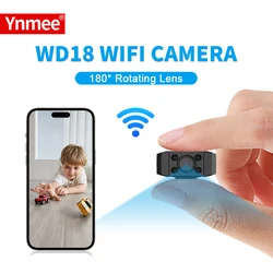 Wireless Mini Camera WiFi IP Home Safety Body Cam Night Vision Remote real-time Monitor For Home Tiny battery Security Cameras