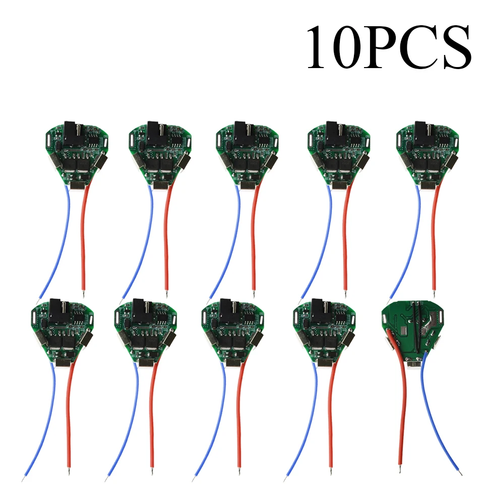 1-10PCS 3S 12.6V 6A DC Bms Electric Tool Hand Lithium Drill Power