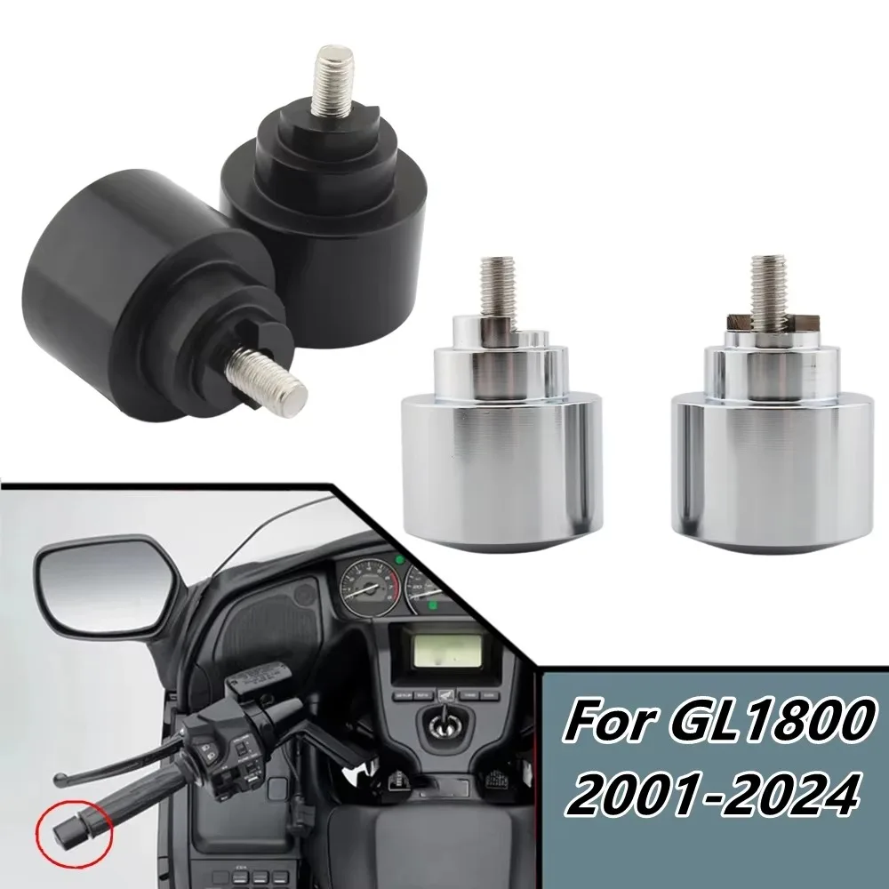 2 Buah Sumbat Ujung Tutup Batang Pegangan Ujung Setang Sepeda Motor untuk Honda CBR 600RR 900RR 954RR 1000RR RC 51 VFR 800 GL 1800