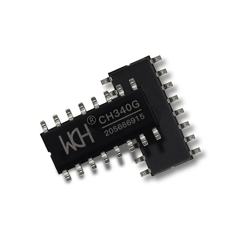 20 teile/los usb zu uart chip ch340 integrierte uhr 2mbps baud rate bietet tnow pin für rs485 sop-16 MSOP-10 sop-8